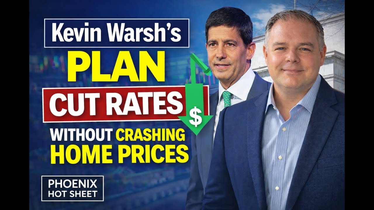 Kevin Warsh’s Plan To Cut Rates Without Crashing Home Prices | Phoenix Hot Sheet