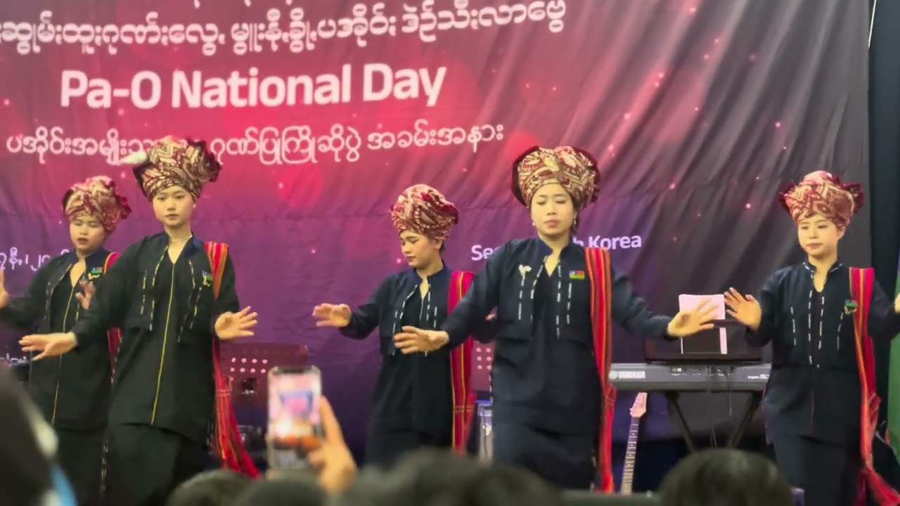 #saisan #Pa-O#nationalday2026 South Korea 🇰🇷 