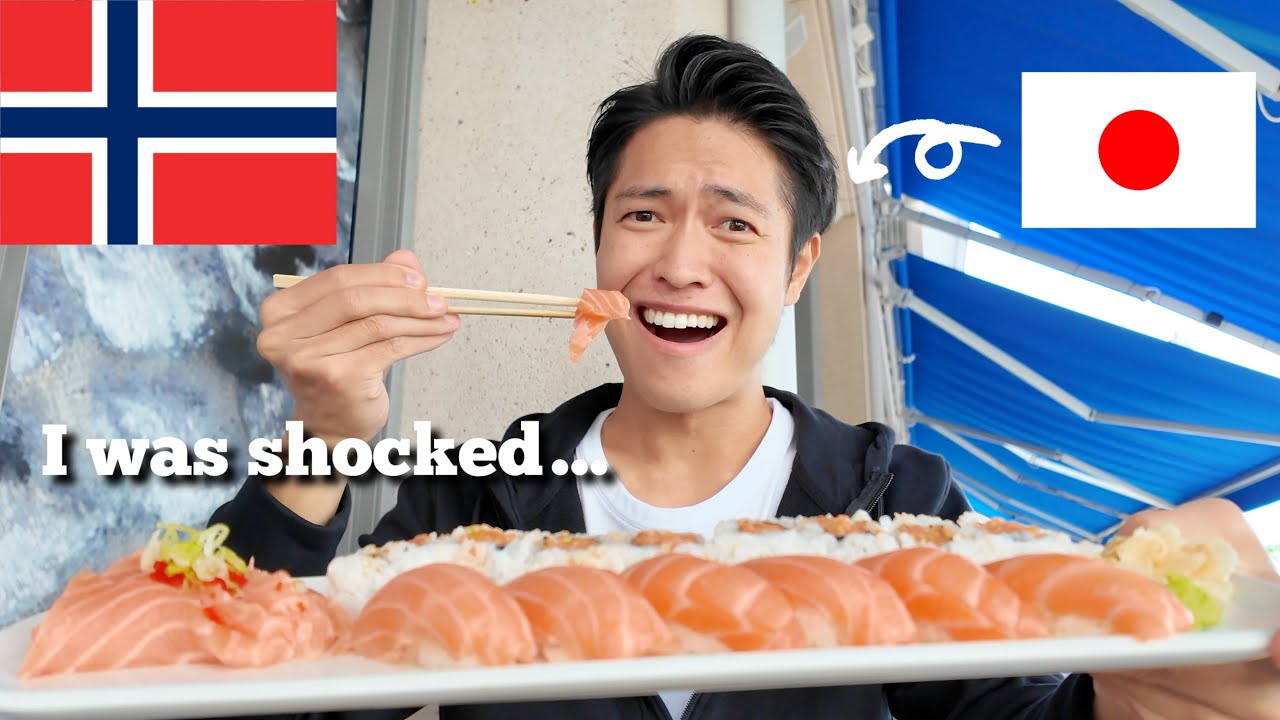 Japanese guy visits Norway for the first time🇳🇴