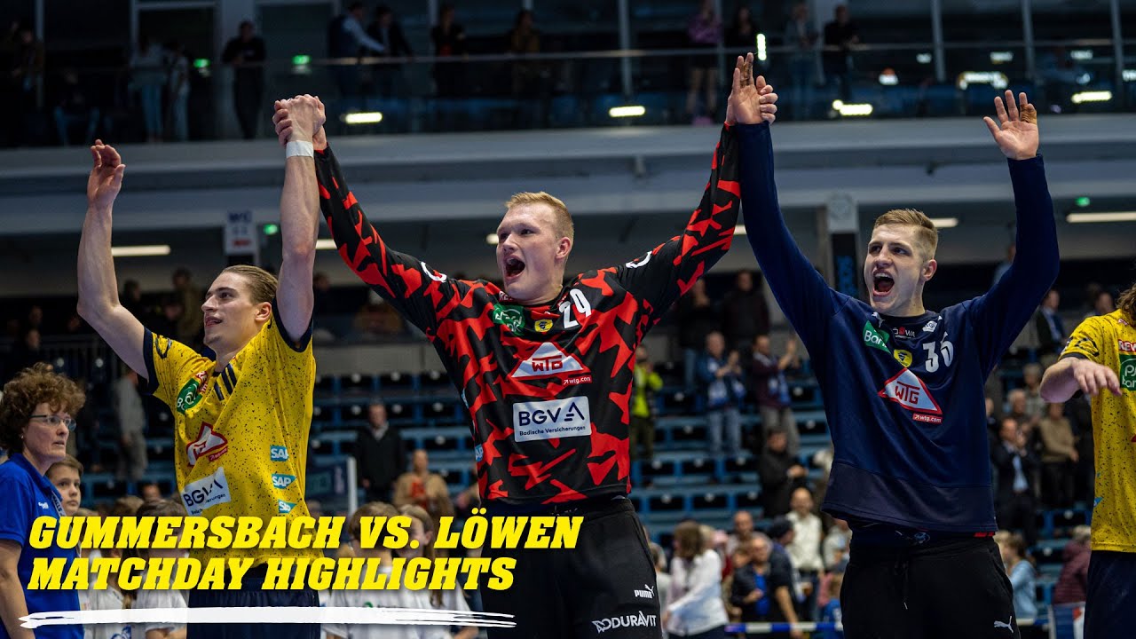 Gummersbach vs. Löwen - Matchday Highlights - Starke Mannschaftsleistung!