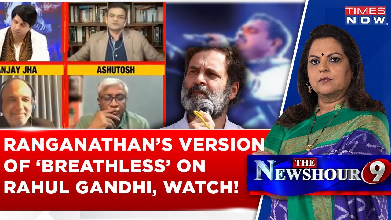 Anand Ranganathan Leaves Shankar Mahadevan Behind With His 'Breathless' Statement On Rahul Gandhi