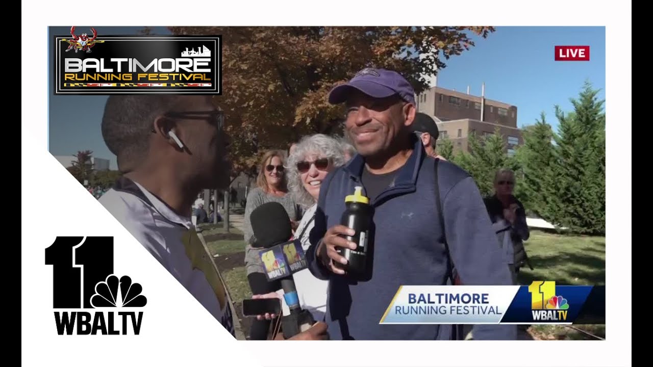 'It's a wonderful event for Baltimore': Spectators cheer on runners