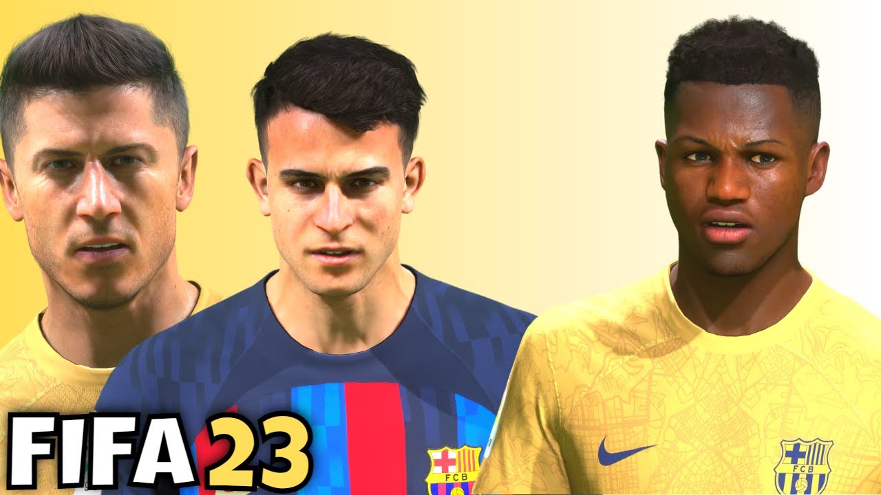 FIFA 23 FC Barcelona Faces and Ratings