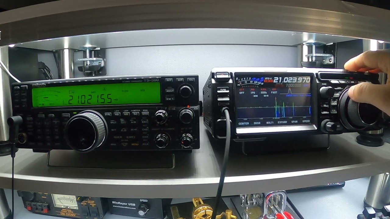 Yaesu FTDX10 vs Kenwood TS590SG  on weak signal RX