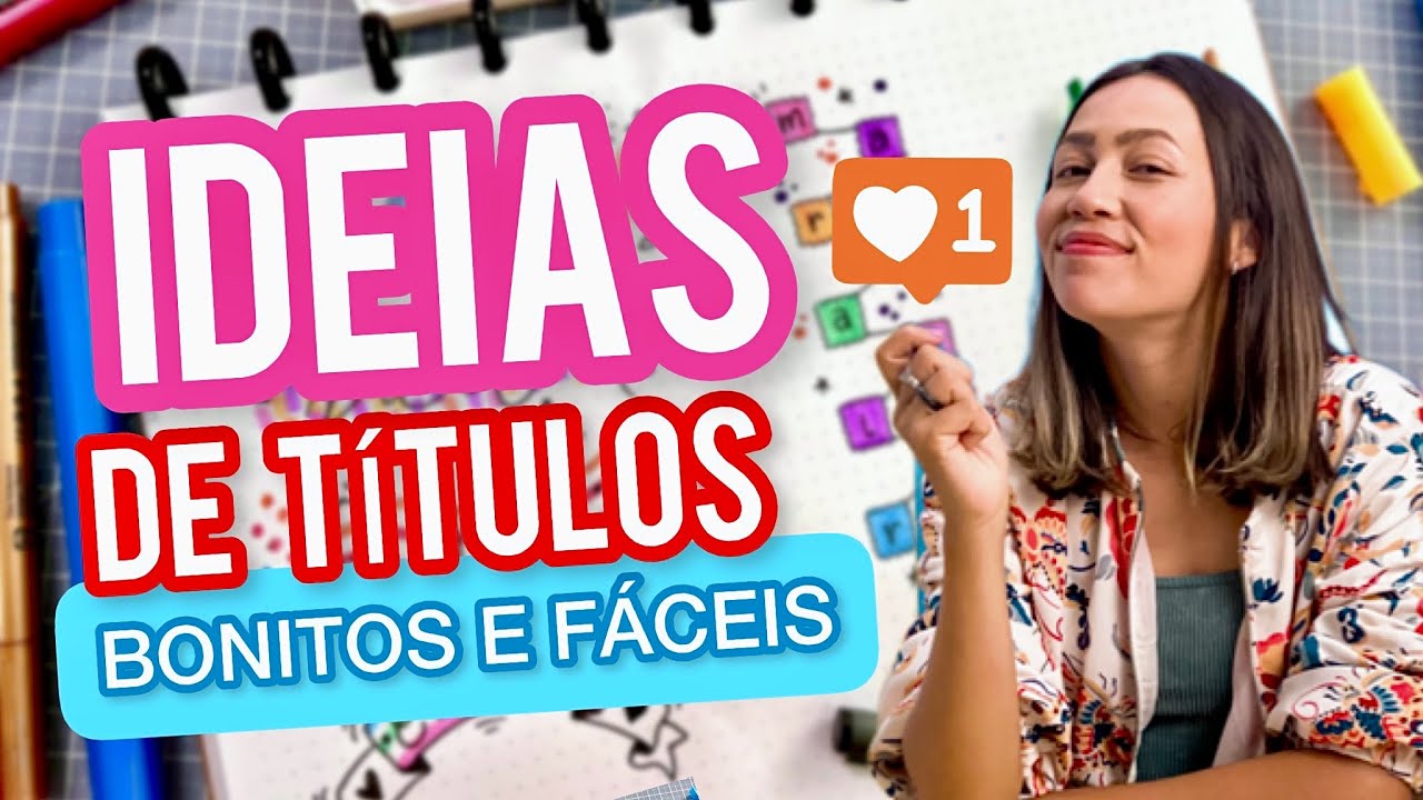 5 Ideias de títulos de lettering criativos e fáceis para o volta as aulas 2022