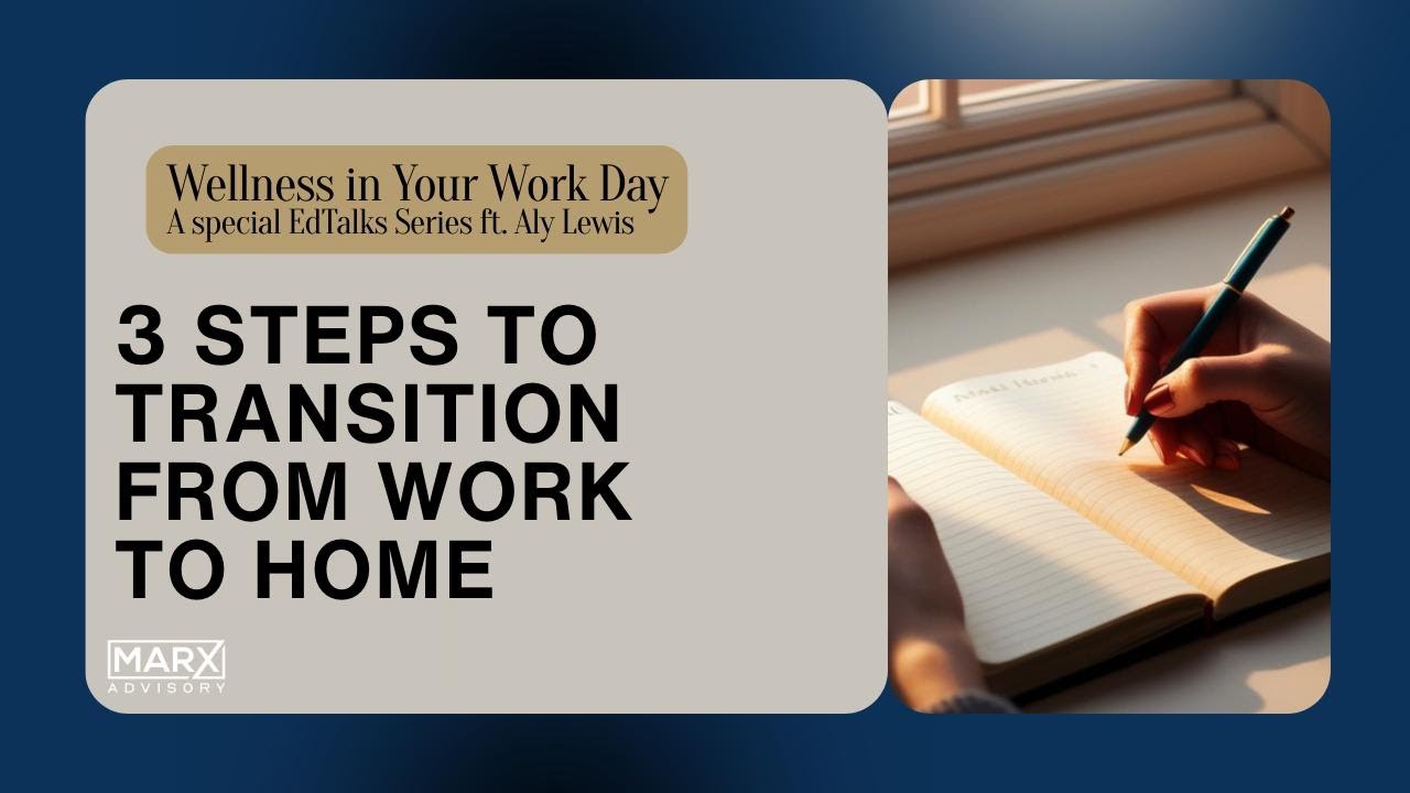 How Do YOU transition from work to home?