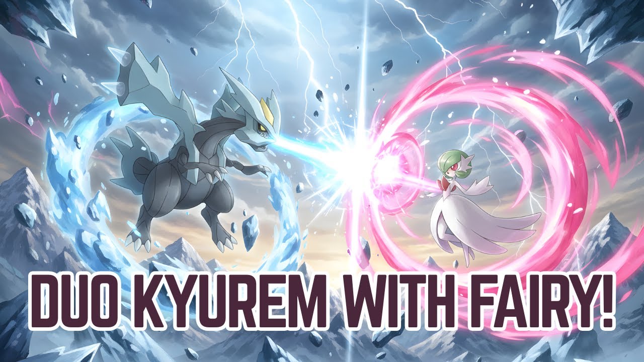 DUO! Kyurem CHARMED by Mega Gardevoir FAIRY power!