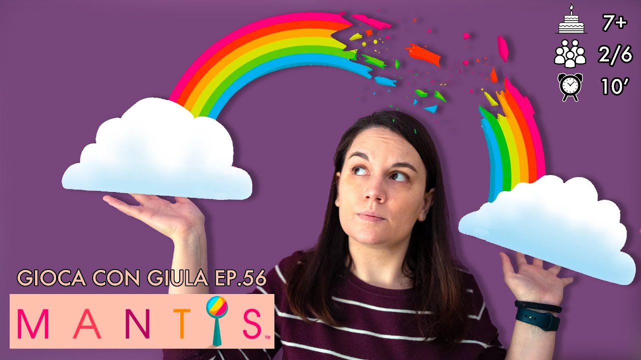 RUBI o FAI PUNTI? Un GIOCO di ARCOBALENI e VENDETTE - Mantis | Tutorial - GIOCA CON GIULA #56
