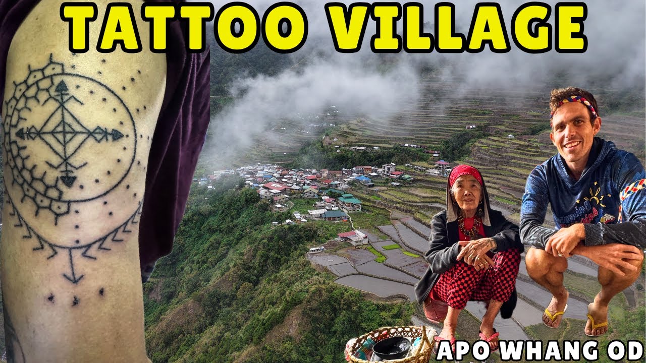 PHILIPPINES TATTOO VILLAGE - I Visited Apo Whang Od (Buscalan)
