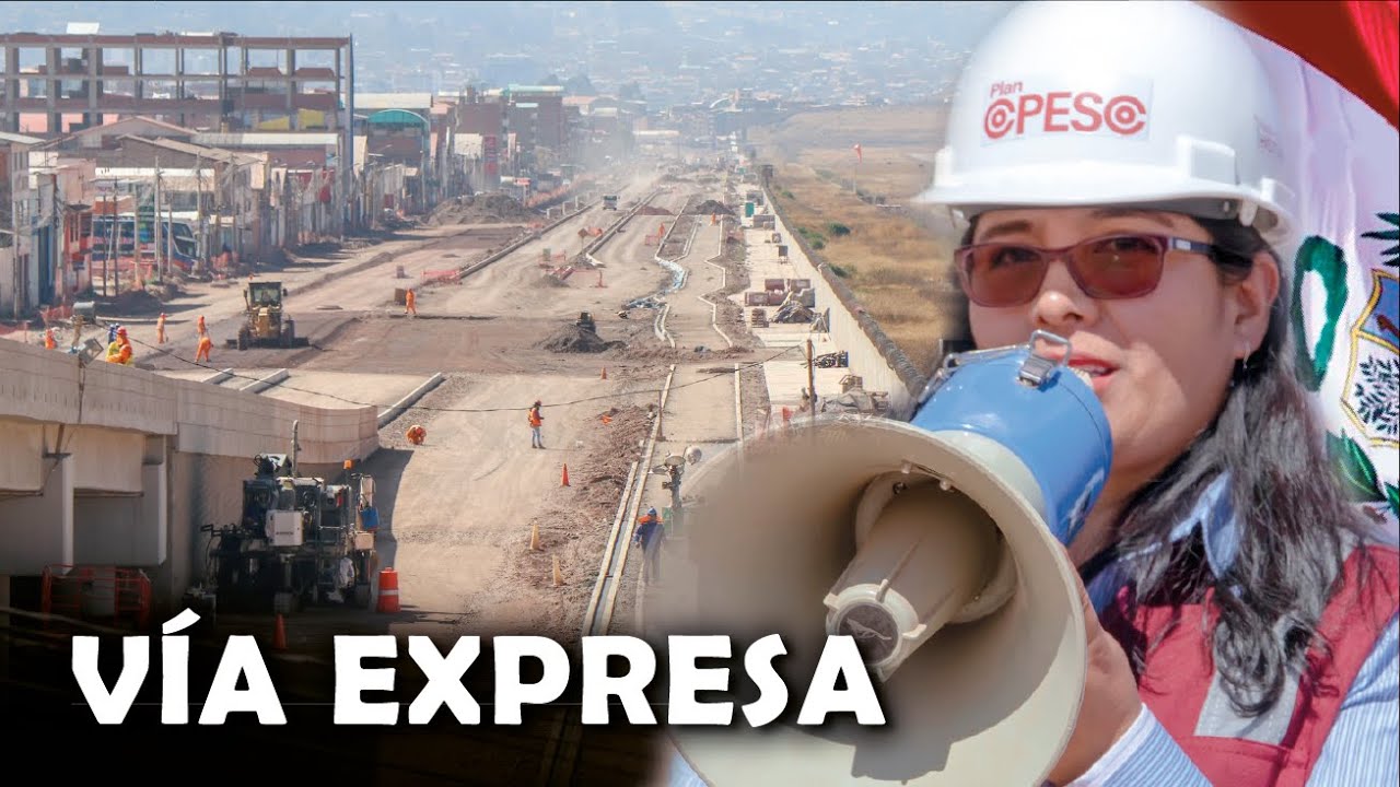 NUEVOS avances en la Vía Expresa cusco