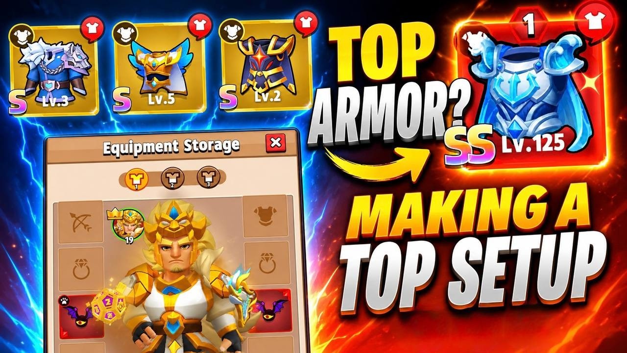 ARCHERO: CREATING TOP SETUP HERO 2026! BEST ARMOR! PART #3