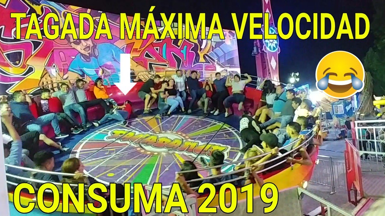 Esto pasa cuando te subes al TAGADA Consuma 2019 Cifco San Salvador, El Salvador