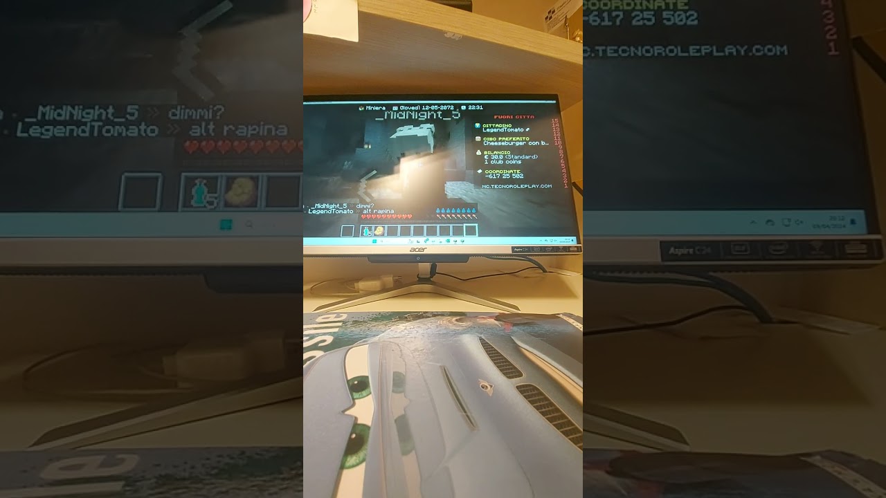 quit su rapina a _MidNight_5 tecnocraft