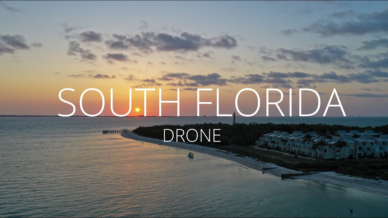 South Florida By Drone - 4k