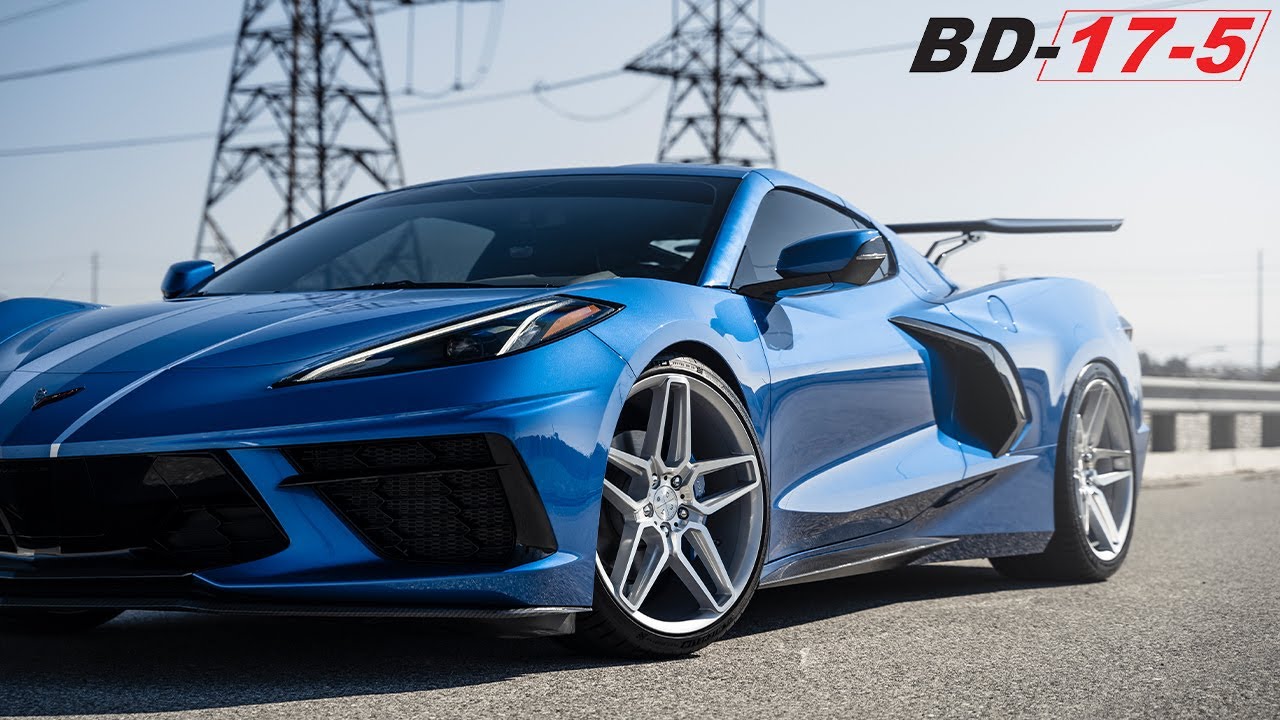 Got Rid of the Stock 2020 Chevrolet Corvette C8 Wheels, Upgraded to the BD-17-5 | Classic Series