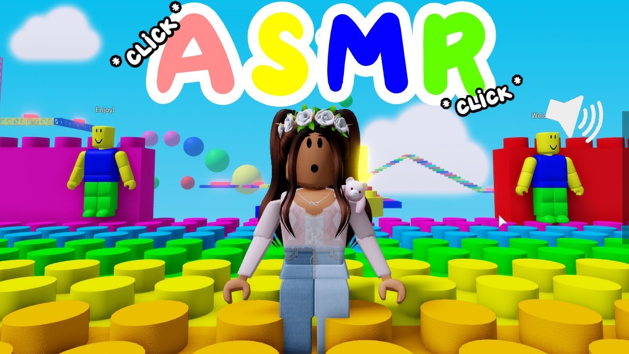ASMR Gameplay Playing Escape Lego Obby with Relaxing Sounds