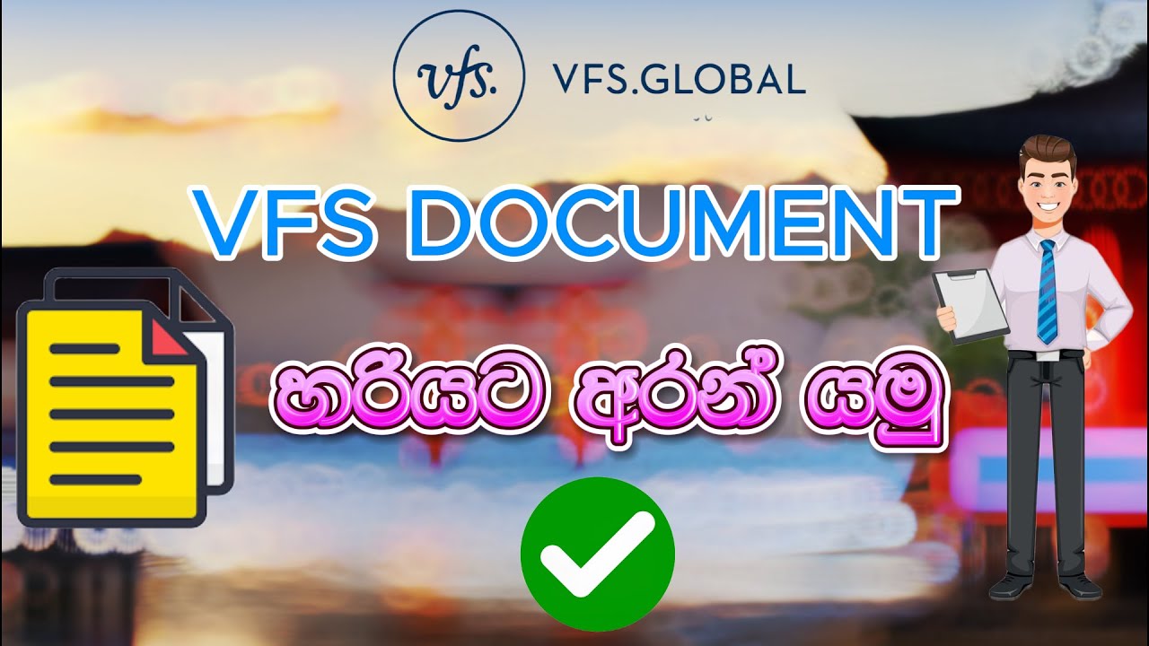What`s The Requirement Document For VFS 2025(JAPAN VISA)