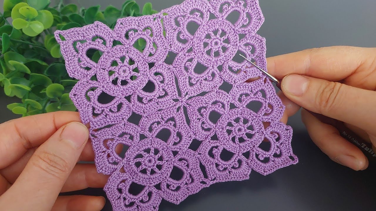 ⭐ WOW! The Most Elegant Lace Crochet Motif &ndash; So Easy, So Addictive!