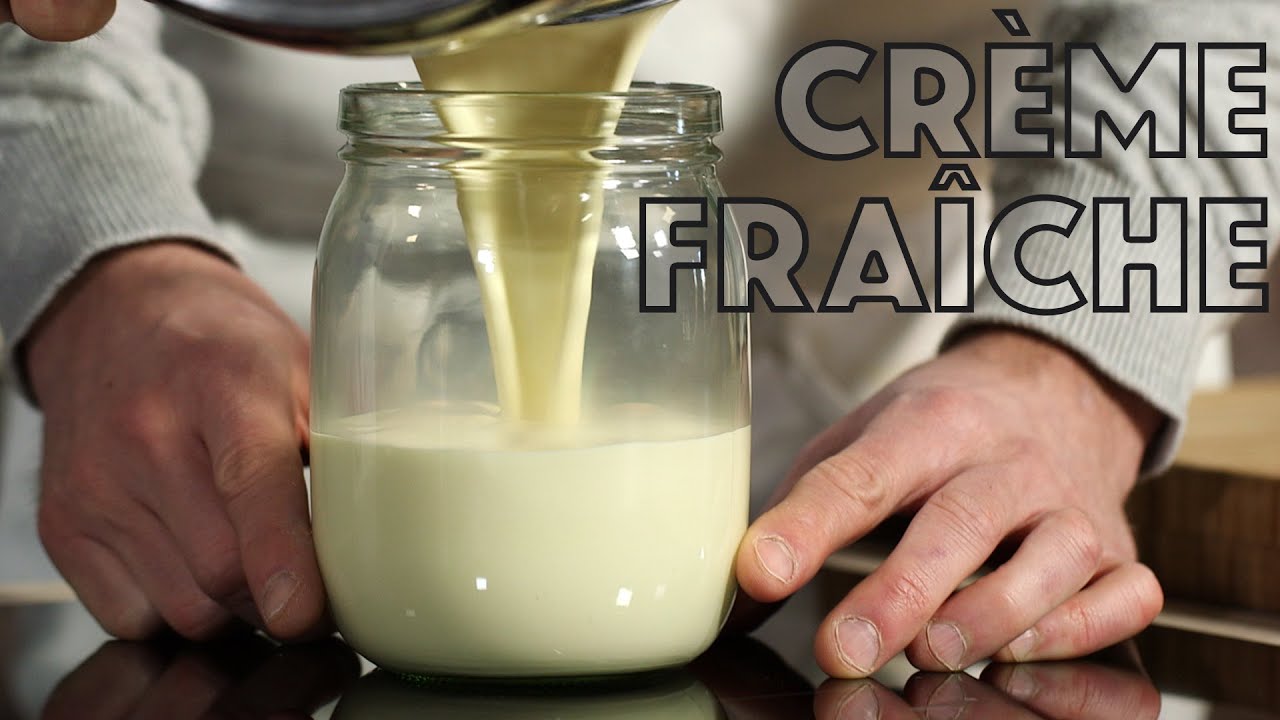 Hvordan lage crème fraîche