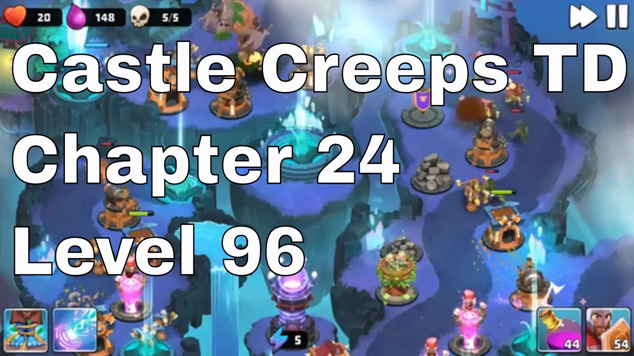 Castle Creeps Level 96