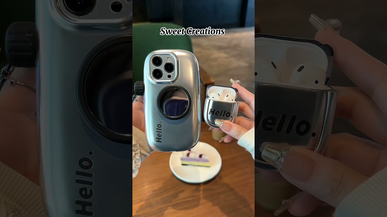 Cute iPhone case camera style wit classic ipod case #iphone #viral #trending #shorts #sweetcreations