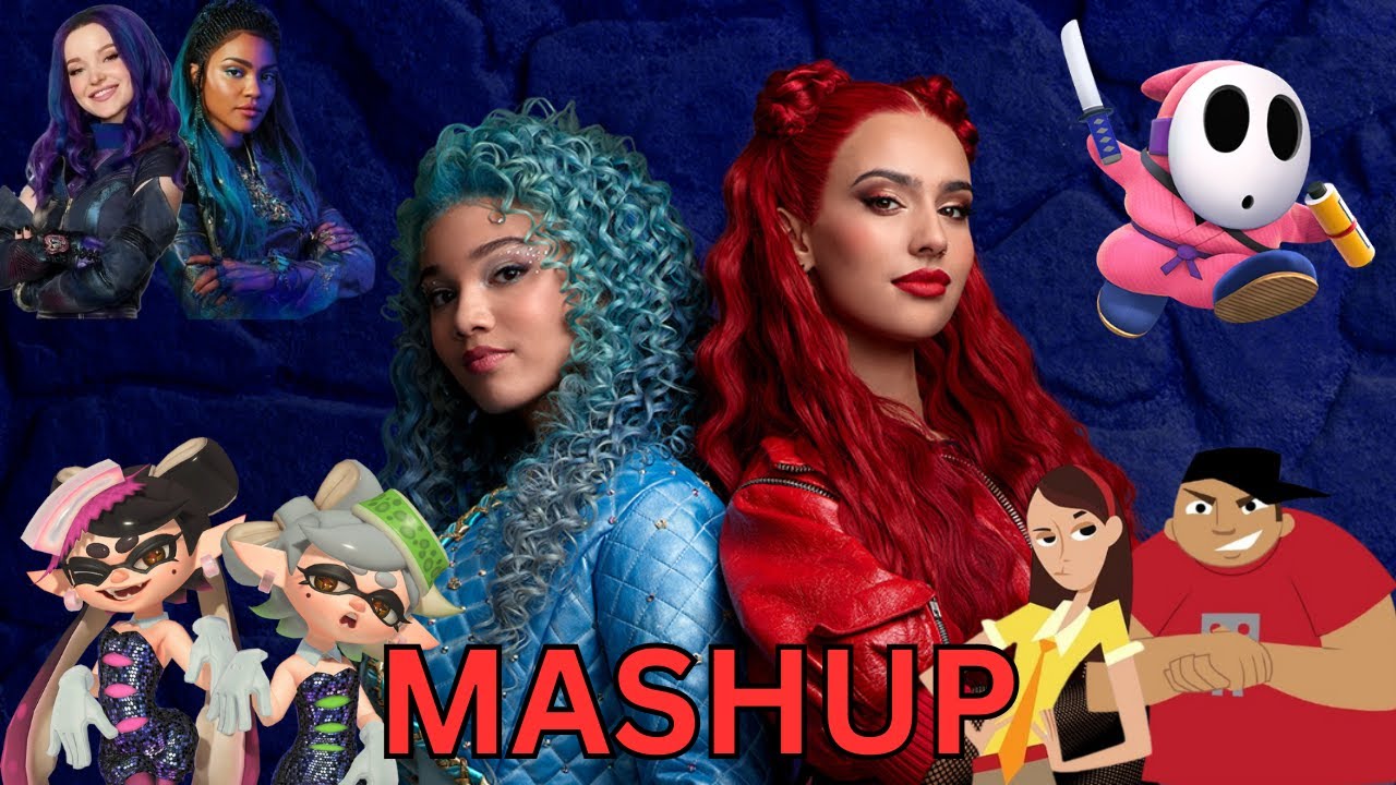 Fight of Our Lives Mashup - Descendants 3 + Rise of Red/MK8D/Splatoon/Electric Company (2009)