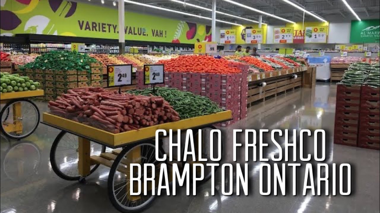 Chalo Freshco Brampton | Indian Grocery Store in Canada | Place to buy Indian Spices in Canada