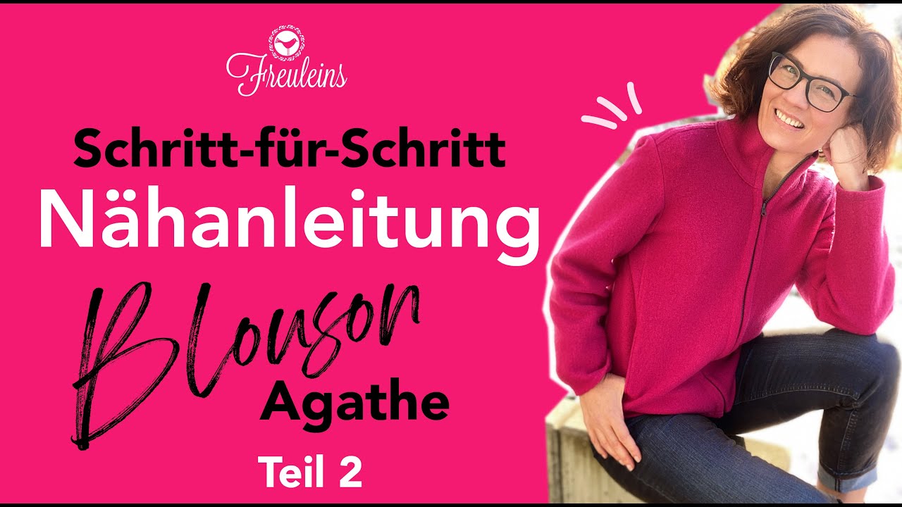 Nähanleitung Blouson Agathe - Teil 2
