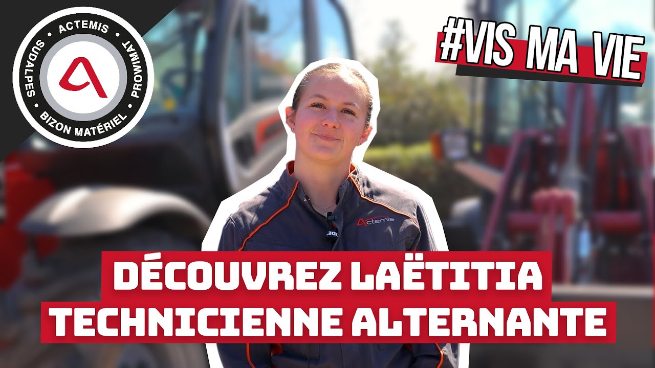 #VISMAVIE : D&eacute;couvrez La&euml;titia - Technicienne alternante | Actemis