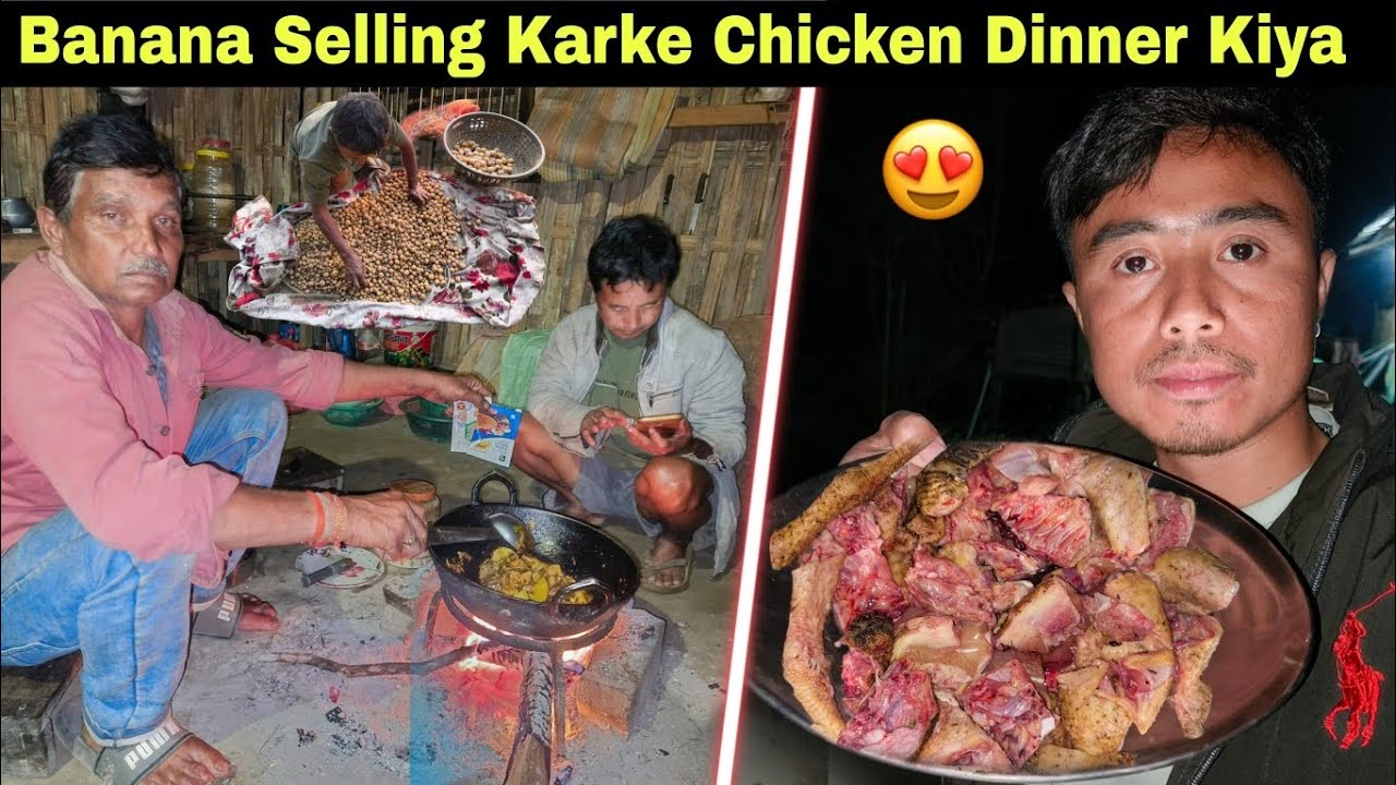 Banana Selling Karke Chicken Dinner Kiya 😍 | आज भी मम्मी घर नहीं आया