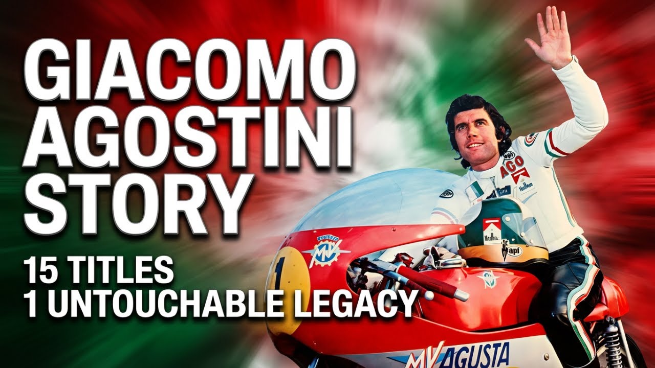 История Джакомо Агостини | Величайший рекорд в автоспорте