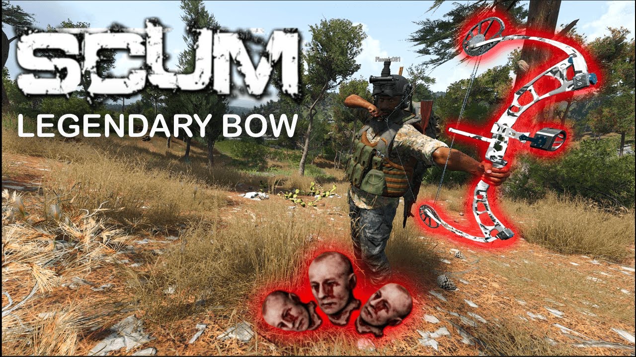The Legendary Bow That Made Me Wipe An Entire Clan - SCUM