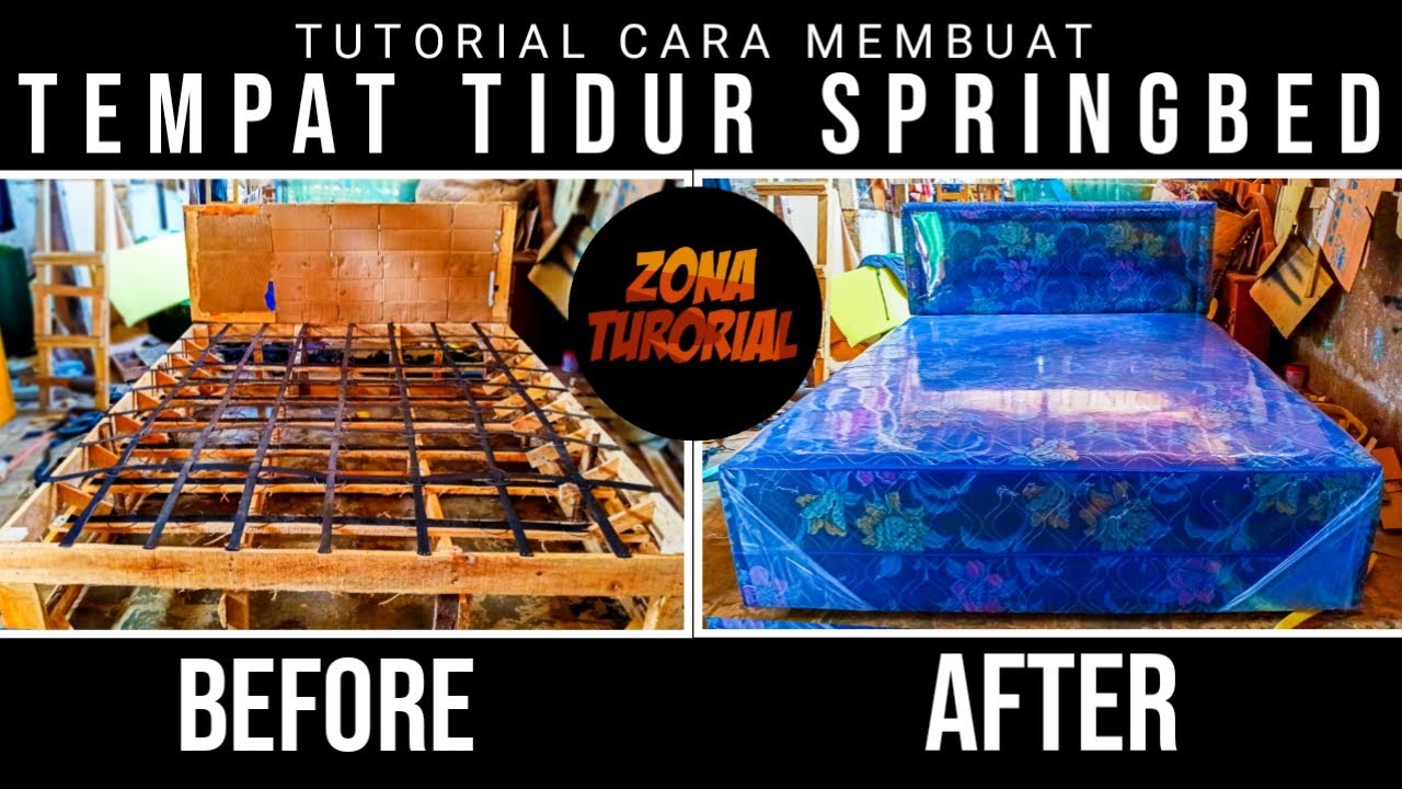 CARA MEMBUAT KASUR MURAH SPRINGBED