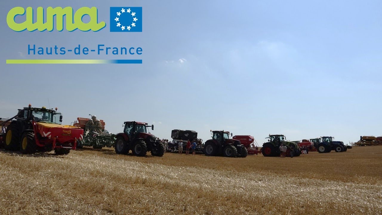 Démonstrations de semis direct - FRCUMA Hauts-de-France