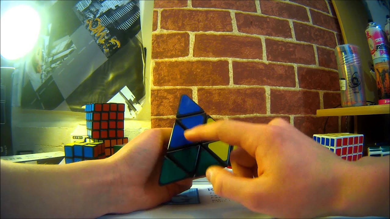 Résoudre un Pyraminx : Méthode Keyhole