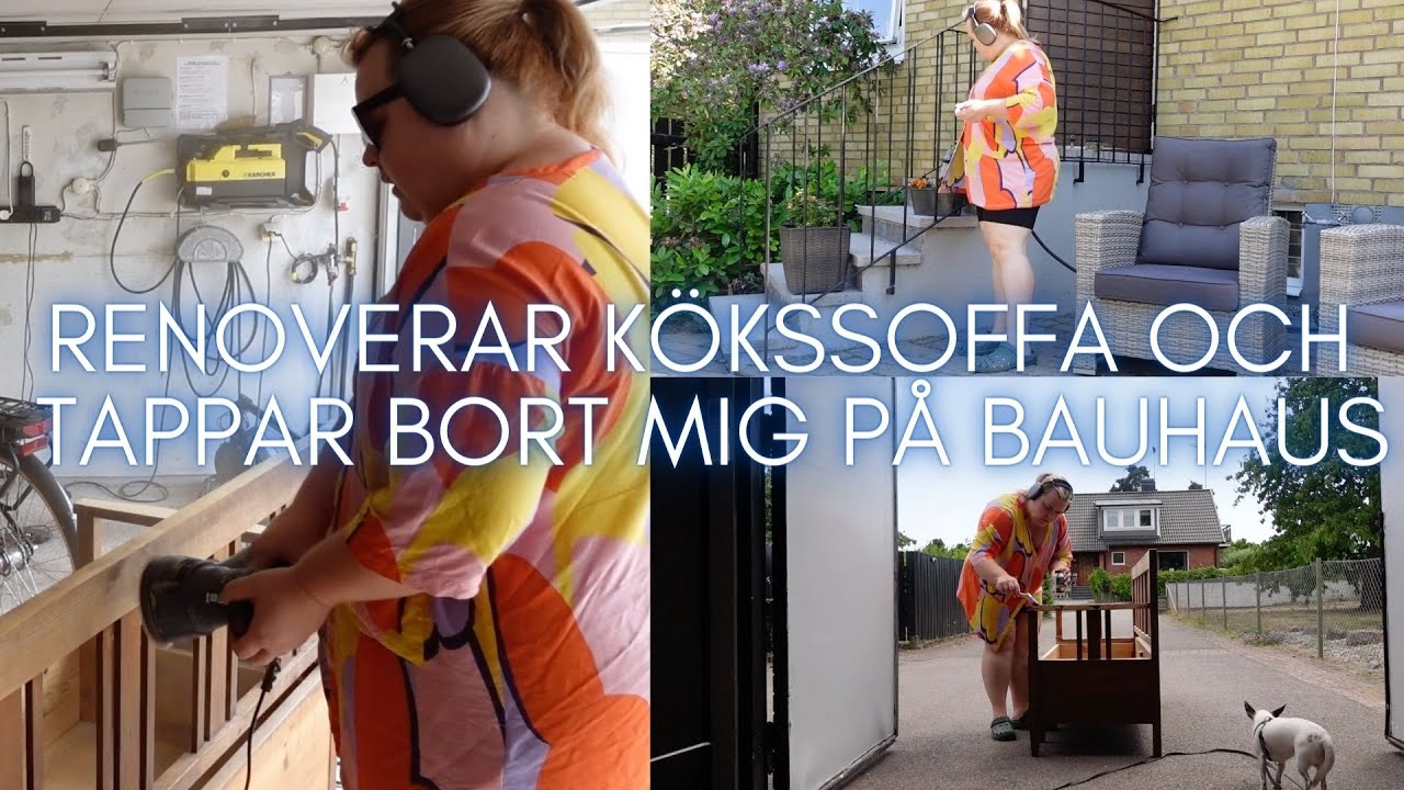 Borde jag få använda en slipmaskin? jag tror inte det... VLOGG