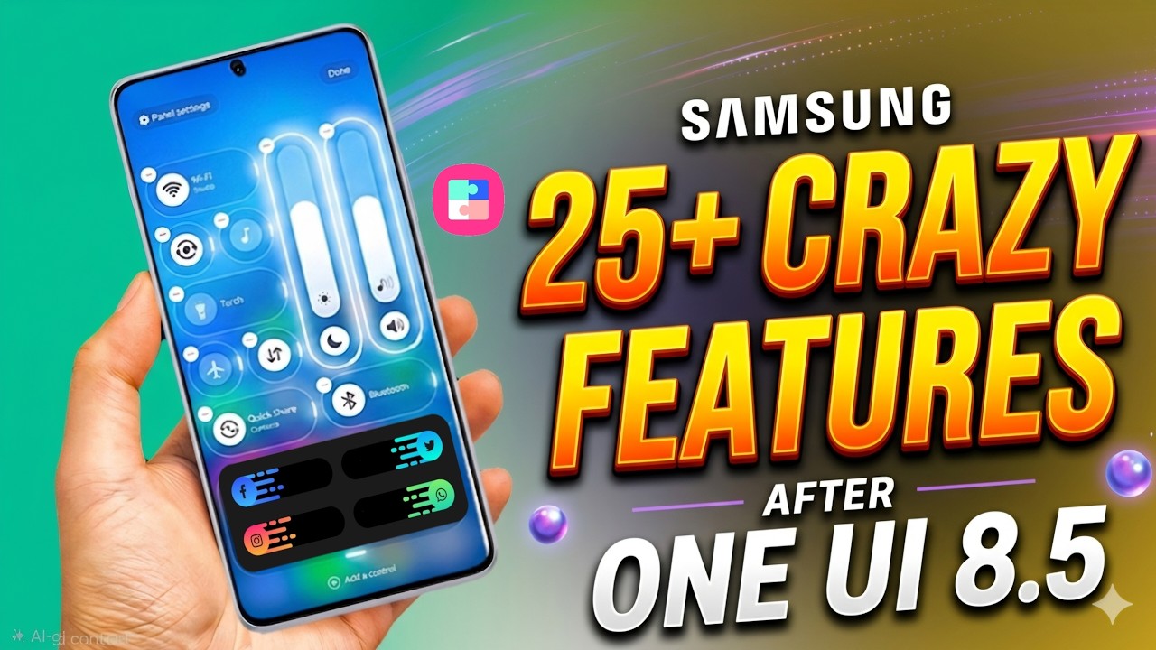 25+ CRAZY One UI 8.5 Good Lock Features 🔥 Hidden Features & Settings You Must Change😱