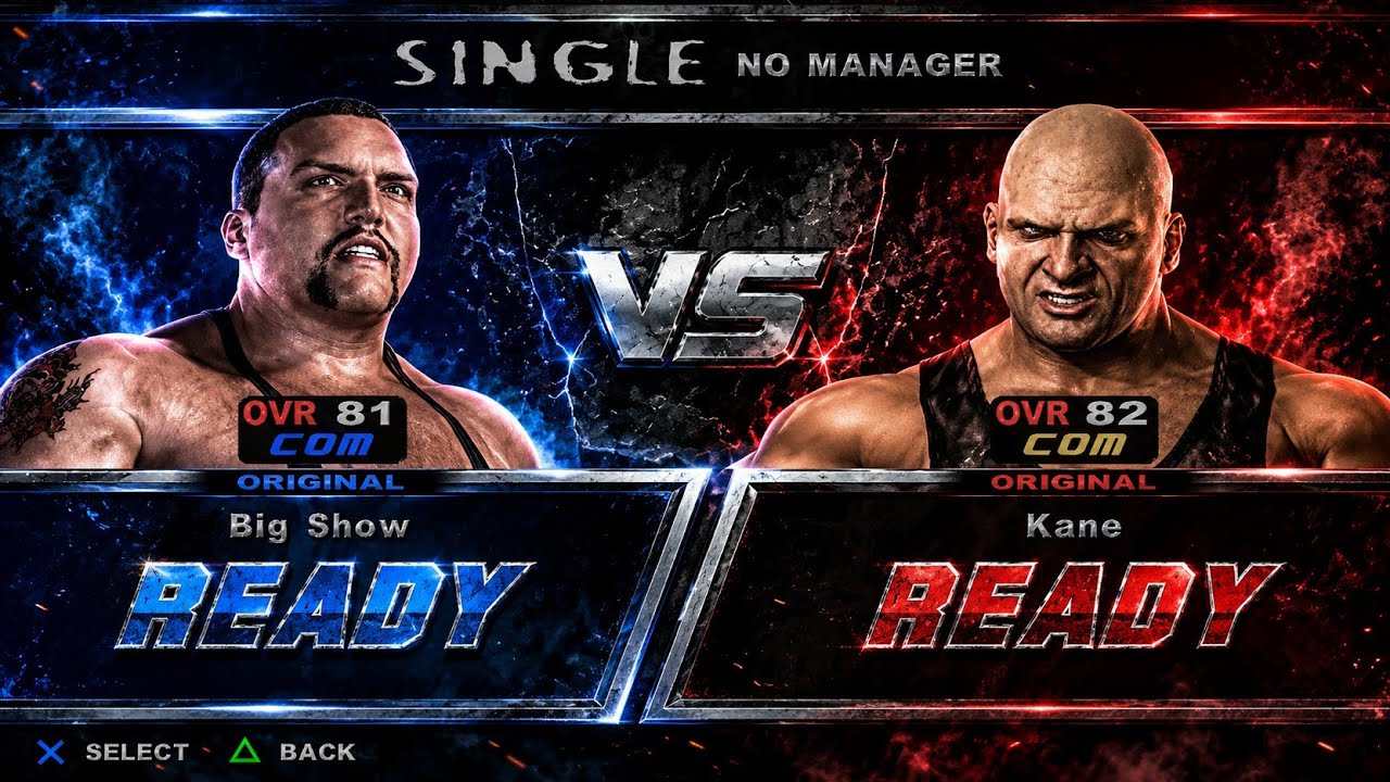 Big Show VS Kane | SmackDown! Here Comes The Pain