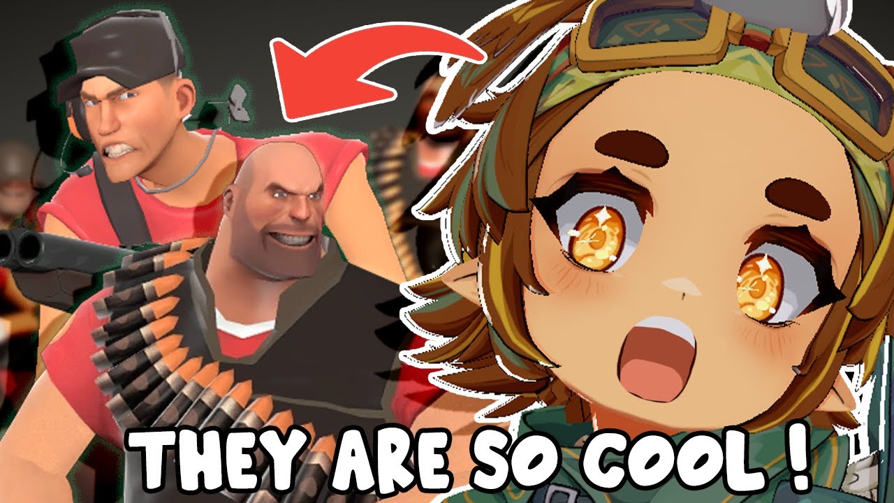 THEY ARE SO COOL ! | TF2 How It Feels To Play Scout & Heavy ! (Reaction)