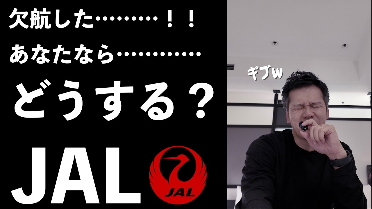 【JGC】むしろ欠航したほうがそのギャップで幸せになっちゃう説【JAL】