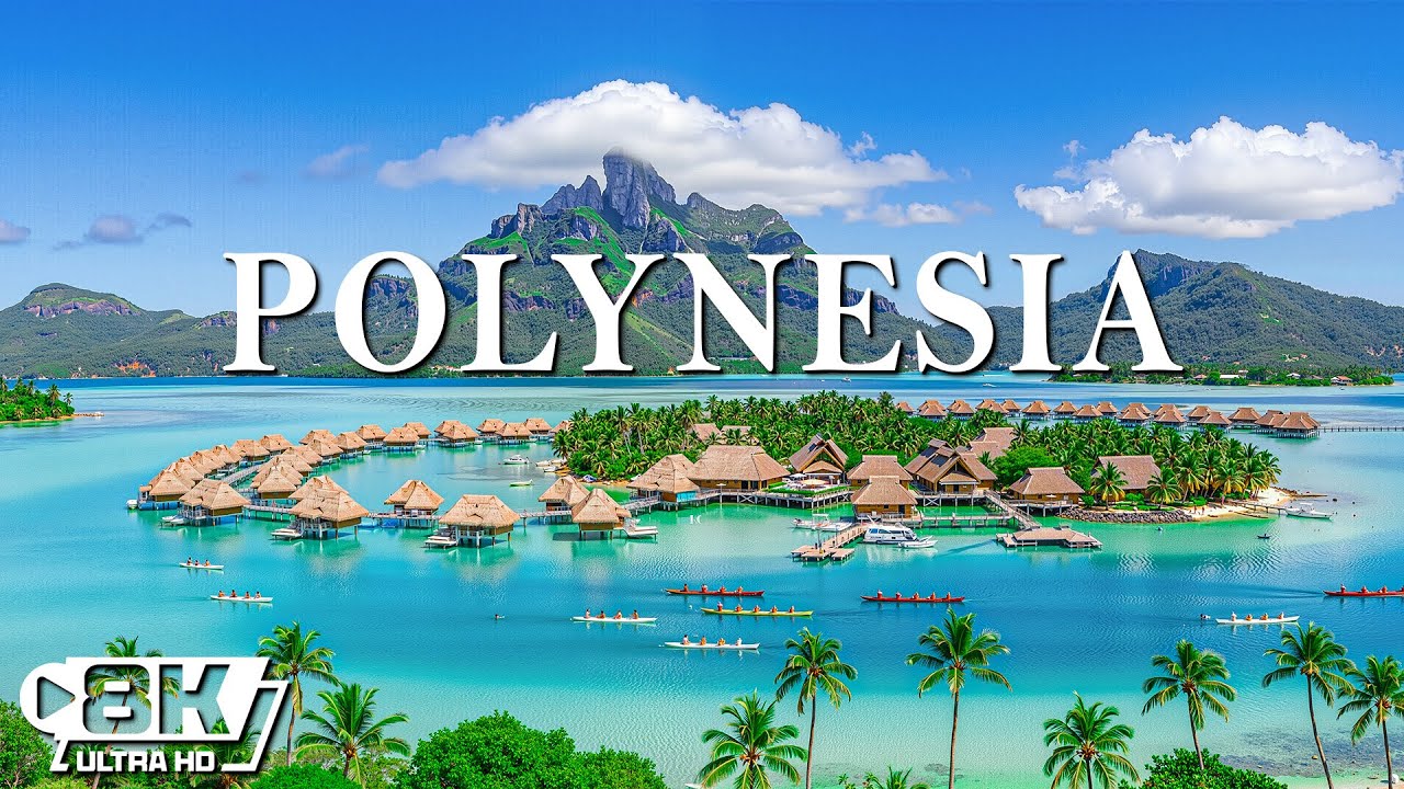 Polynesia Islands 8K UHD – Hidden Gems of the Pacific, Vibrant Reefs, Jungle Trails