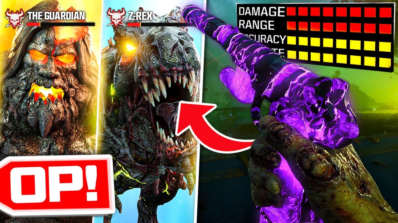 This NEW OVERPOWERED Gun MELTS EVERY BOSS FIGHT In Black Ops 6 Zombies! (SO BROKEN)