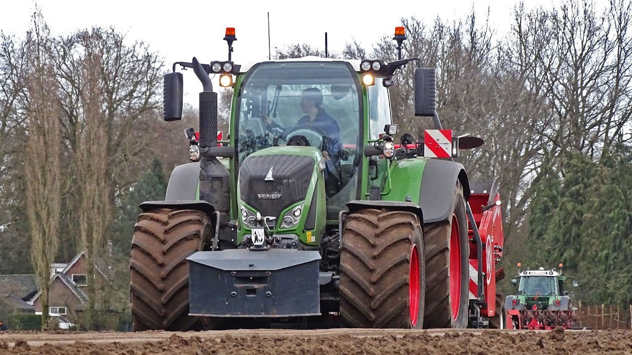 Potato Planting | Fendt 724 + Miedema | Hardeman | 2021