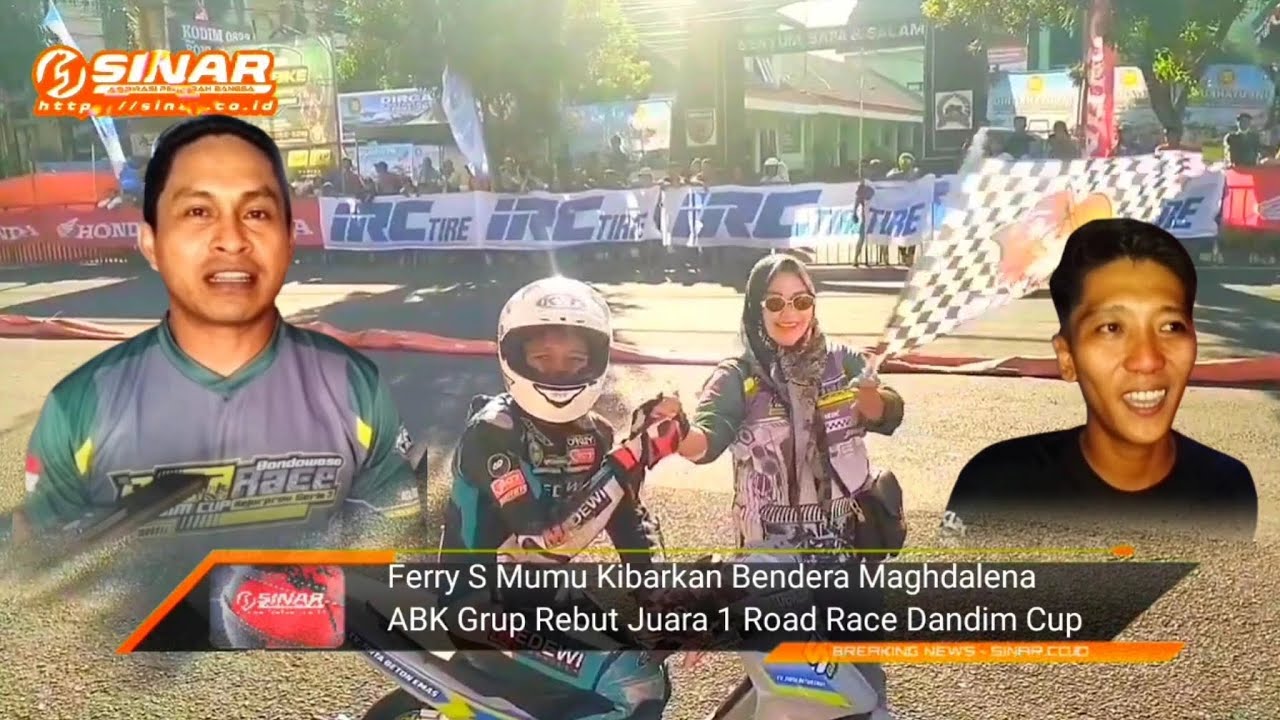 Ferry S Mumu Kibarkan Nama Maghdalena ABK Group di Kejurprov Road Race 2025