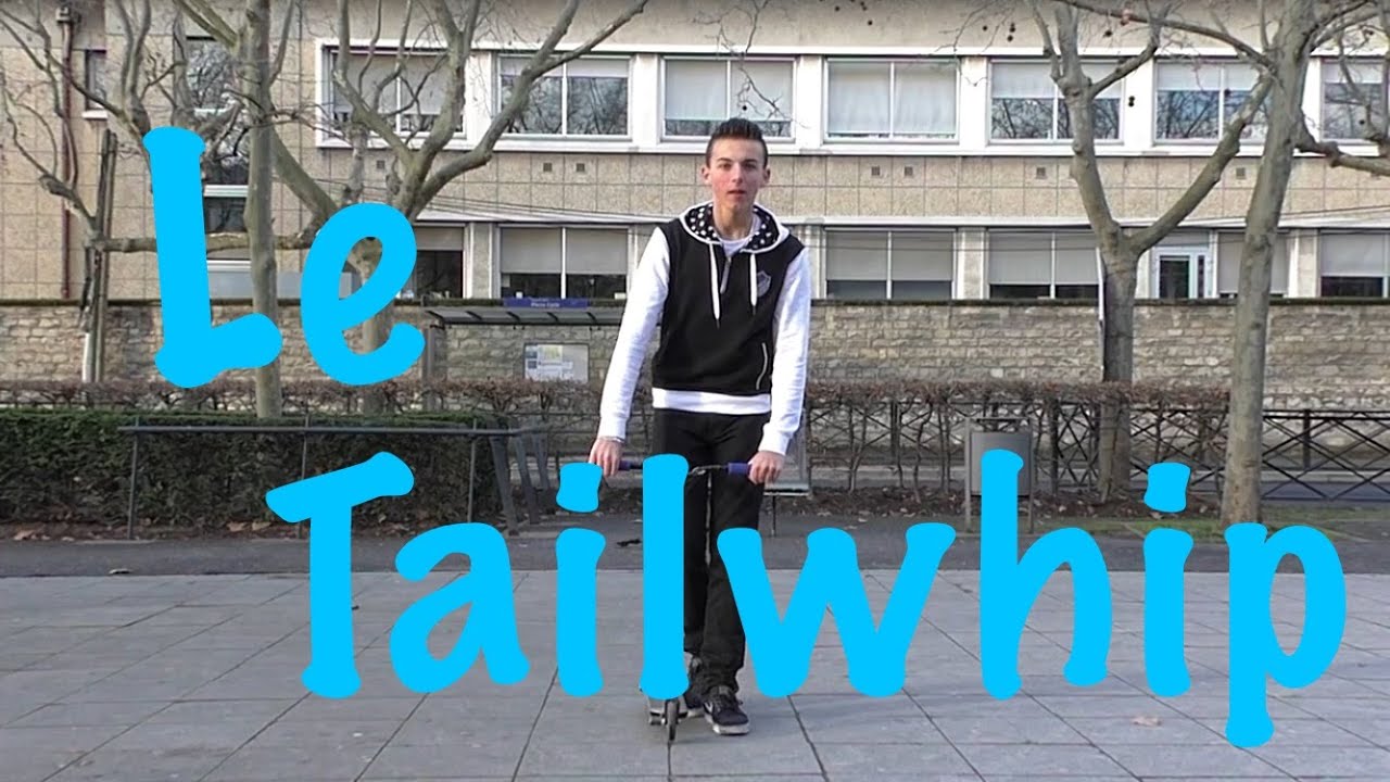Comment faire un Tailwhip Trotinette freestyle - [TutoFR]