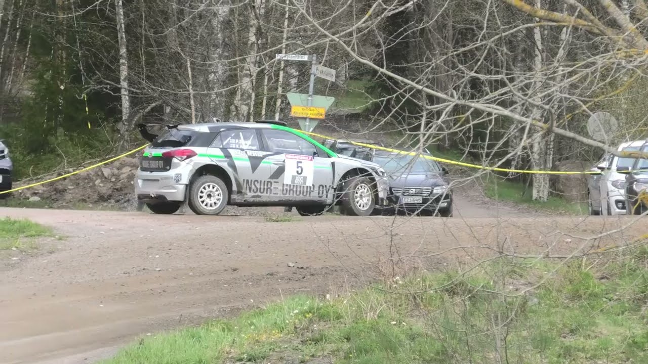 Rengas turku ralli 2025 Crash&action