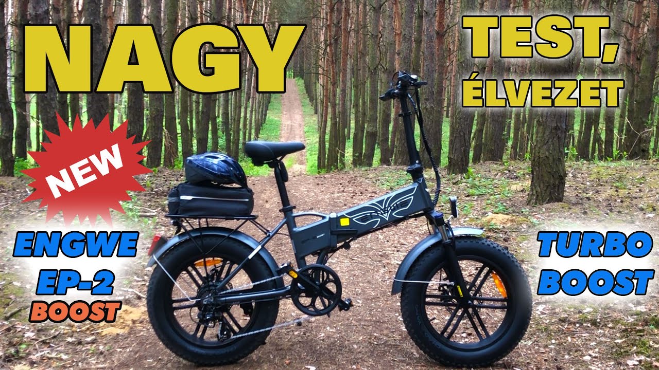 Nyomatékszenzor, Turbó gomb. Mi kell még ennyiért ? - Engwe EP 2 Boost