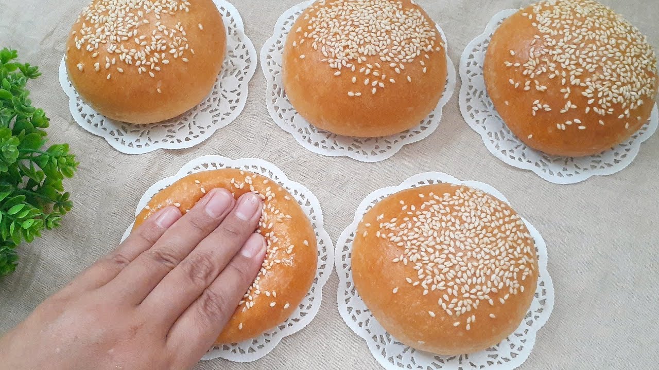CARA MEMBUAT ROTI BURGER YANG BENAR ITU HARUS EMPUK TAPI KOKOH !! LEBIH ENAK DARI KRUSTY KRAB!!