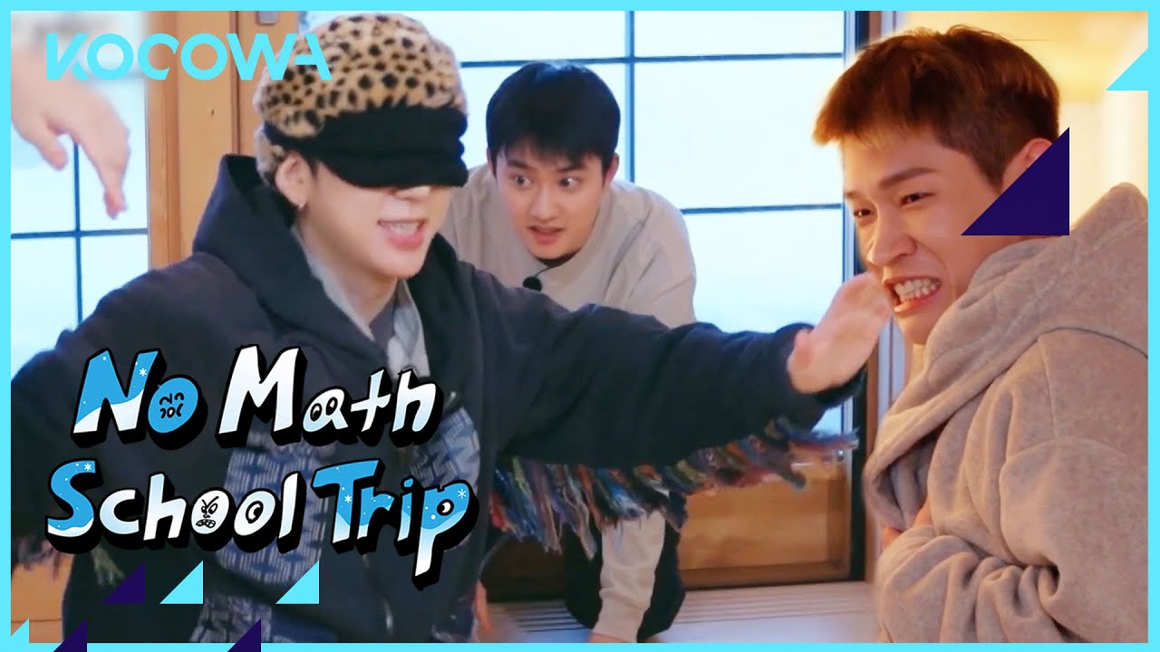Is D.O. the King of games? No one can stop him! | No Math School Trip Ep 3 | KOCOWA+ | [ENG SUB]