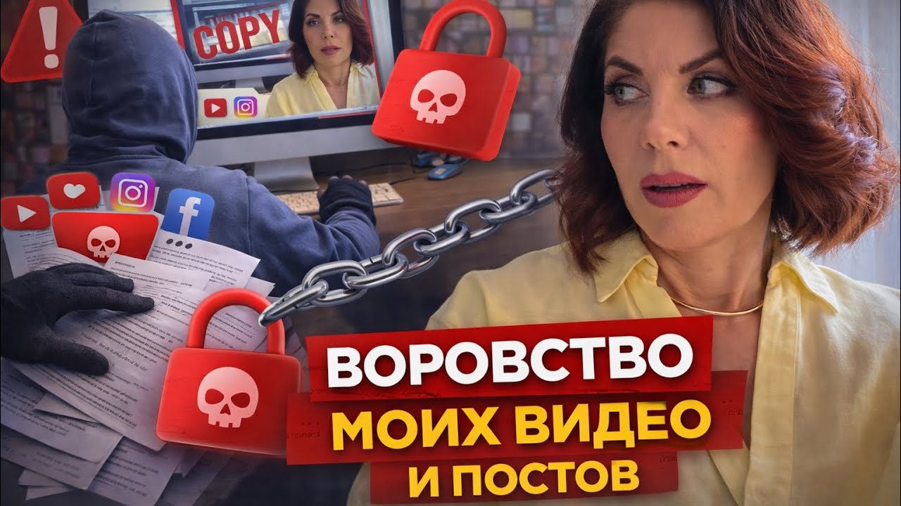Воровство моих постов и видео 
